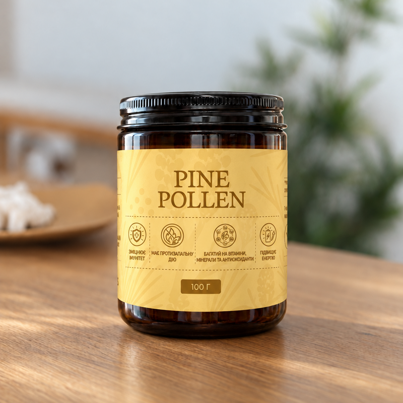Pine pollen (Pinus)