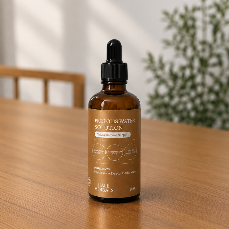 Aqueous solution of propolis